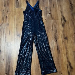 Nightway Women’s jumpsuit size 10 and midnight Blue